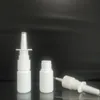 1000個10mlの白い空のプラスチック鼻のスプレーボトル10mlの鼻の容器