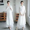 Lato Retro Ethnic Party Dress Oriental Eleganckie szaty damskie Hanfu Tang Suit Style Oriental Sukienki Odzież