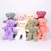 Vendita calda più giocattolo della peluche dell'orso di colore farcito per i migliori regali di festa dei capretti 25CM 10pcs/Lot