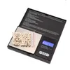 Hot Electronic Black Digital Pocket Weight Scale 100g 200g 0.01g 500g 0.1g Jewelry Diamond Scale Balance Scales Pantalla LCD con paquete