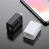 Mini USB Wall Charger 5V 2A شواحن السفر المحمولة محول الطاقة الشحن السريع لجهاز الكمبيوتر اللوحي للهاتف المحمول للهاتف المحمول