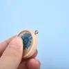100st Mini skruv Eye Pin Eye Pin Eyelets Skruvkrokar Gängad låsanslutning Hängsmycke för hartsmögel Smycken Tillbehör