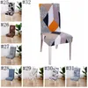 Chair Cover Hotel Restaurant Stool Set Bar Chair Covers Removable Kitchen Elasticity Seat Case Wedding Banquet Supplies 32 Designs BT202