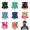 50 stks DHL 3-7 dagen kinderen gezicht masker kinderen beschermende masker outdoor fietsen magische sjaal bandana hoofdband bandanas tulband