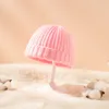 A861 Sonbahar Kış Bebek Bebek Şapka Çocuk Örme Kap Kız Erkek 0-3 Ay Bebekler Sıcak Beanies Şapkalar 8 Renkler