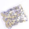 20 pcs Nail Crystal Moonlight Stones Strass Não Hotfix Prego Strass para Arte Decoração Shinny AB Encantos JZ16