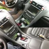 Ford Mondeo MK4 5 2013-2018インテリアセントラルコントロールパネルドアハンドル5dcarbonファイバーステッカーデカールカースタイリングアクセサリー2856