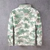 Męskie Kurtki MoruanCle Fashion Mens Camouflage Jean Streetwear Camo Denim Kurtka Odzieżowa Dla Man Hi Street Tops Odzież1