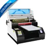 Impresoras Colorsun Pantalla táctil Automática A4 Tamaño UV Impresora Caja de teléfono Vidrio Madera con cilindro LED Flatbed Uv1