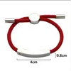 Braceuse Bracelet Bangle ID Titanium Steel Couple Bracelets BraceletModels Fashion Jewelry Supply177V