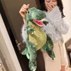 Kreativer 3D-Dinosaurier-Baby-Rucksack, niedlicher Tier-Cartoon-Plüschtier-Reiserucksack für Kinder, Tyrannosaurus-Rucksack für Mädchen, Chri2935447