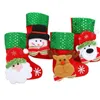 Mini Christmas Hanging Socks Cute Candy Gift Bag Christmas Stocking for Christmas Tree Decor Pendant