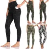 Women039s Yoga Leggings 2020 Nouveau pantalon de yoga à la taille haute camouflage Leggings Pocket Vêtements de gymnase actif 4553082