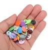 Nouveau 24 couleurs pince à pression en métal bouton Kam T5 snap 360 T5 boutons en résine plastique bouton-pression pince à tissu ensemble d'outils Y267A