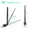 EDUP Mini USB WiFi Adapter 150Mbps MTK7601 High Gain 6dBi Antenna Long Distance USB Wireless Receiver Network Card for PC MS8551