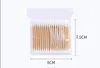 2000 peices double round headed cotton swabs wooden sticks sanitary cotton swabs beauty sticks pointed makeup ears makeup remover27866595