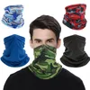 Cycling Mask Neck Gaiter Face Scarf Masks Lycra Fabric Dustproof UV Protection Breathable For Cycling Fishing Hiking Running