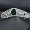 Ny riktig österrikisk strass CZ -prinsessan Eugenie bröllop brud tiara krona för kvinnliga tillbehör smycken hg086a y200807242m