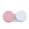 100pcs/lot Glasses Cosmetic Colored Contact Lenses Box Contact Lens Case for Eyes Contacts travel Kit Holder Container