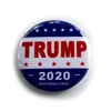 2020 Donald 트럼프 배지 스타 입장권 티켓 멋진 포커 브로치 코트 자켓 백팩 옷깃 핀 영화 팬 선물