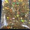 50g in 1 bag Custom Chunky Holographic Glitter Mix Bundle Loose Glitter Cosmetic 25 colors Chunky Holographic GlitterG8910799