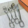 Hochwertiges Besteckset aus Edelstahl, Besteckset, gute Qualität, 24-teilig, Abendessen, Gabel, Löffel, Steakmesser, Kaffeelöffel, Einweihungsgeschenk