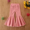 Kids Meisjes Jeans Denim Meisjes Flare Broek Ripped Jeans Bell Bottoms Lange Broek Wide Been Broek Kids Designer Kleding 8 Designs DW5768