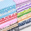 25*25 cm Square Cotton Cloth Small Floral Plain Weave Cloth Printed Cotton DIY Handmade Patchwork Needlework Home Decoration VT1481