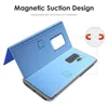 Luksusowy Inteligentny Lustro Flip Case dla Xiaomi Redmi 9 9a Clear View Skórzany Pokrywa stoiska dla Redmi Note 9s 9 s Pro Max Global Version