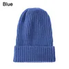 BeanieSkull Caps Wintermode Wol Gebreide Mutsen Cap Dames Effen Hoed Zacht Dikker Warm Gebreid Hedging Slouchy Motorkap Skii6683339