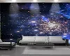 3d Modern Wallpaper Custom Photo 3d Wallpaper Mural Dreamy Universe Bright Stars Romantic Scenery Decorative Silk 3d Mural Wallpaper