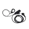 HYS 2 PIN C Form öronstycke PTT MIC Headset Hörlurar för Motorola Handhållen Radio CLS1110 CLS1410 CLS1413 CP200 CP040