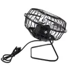Hoogwaardige 4 inch koelventilatie ventilator USB Solar Powered Panel Iron Fan voor Home Office Outdoor Travel Fishing