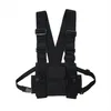 Black Hip Hop Streetwear Military Chest Rig Bag For Men Functional Waist Packs Adjustable Pockets Waistcoat fashion Chest Bags