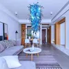 Novelty Lighting Suspension Lamps Mouth Blown Glass Chandelier Light with LED Bulbs CE UL Certificate Indoor Ceiling Lighting Luxury Art Hanging Fixtures LR518