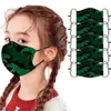 5 pièces enfant enfants dessin animé garçons filles bouche masque Anti Pollution respirant impression masques pour enfants réglable oreille bouton masque W3233