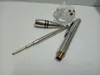 Luxury High Quality Classi Metal Silver Grid Body Ballpoint Pen With Series Number School Office Stationery Writing Gift Crystal H6510760