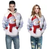 Mens kläder Homme Hooded Sweatshirts Mens Kvinnor Designer Hoodies High Street Christmas Print Hoodies Pullover Vinter Sweatshirts