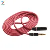 100 stcs/lot oortelefoonverlenging Elongate kabel 3,5 mm mannelijk tot vrouwelijke m/f stereo hoofdtelefoon audio -verlengkabel 1,2 m