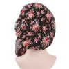 Senhoras elástico faixa de cabelo turbante chapéu estilo pastoral algodão quimioterapia chapéu pirata Caps3329811