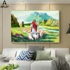 De Goede Herder Jezus Christus Heilig Lam Canvas Afdrukken Victoriaanse Tijdperk Kleurrijke Religieuze Kunst Schilderij Jezus Herder Poster Decal4501533