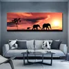 Gedruckt Moderne Afrikanische Stil Landschaft Ölgemälde Auf Leinwand Ein Stück Wand Bild Kunst Für Schlafzimmer Zimmer Quadro Home Decor1542518