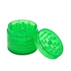 50mm Plastic Herb Grinder Smoking Tobacco Grinders Spice Crusher Hand Crusher Color Randomly for Dry Herbs Cigarette Crushers