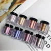 Ucanbe 8 Kolory Holografic Glitter Duo-Chrome Eye Shadow Proszek Kit Metallic Shiny Kryształ Luster Eye Toppers Eyes Shadow 96 sztuk / partia DHL