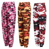 Pantaloni mimetici a vita alta da donna Hot Fashion Tooling Denim Pantaloni larghi casual Designer Cerniera femminile Streetwear Camo Harem Pantaloni sportivi