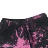 Running Sets Women Tie-dyed Printing Jogging Sports Suit Casual Tracksuits Drawstring Loose Leisure Two-piece #3