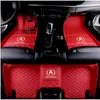 Tapis adaptés à Acura TL ILX MDX RDX RLX TLX TSX ZDX20002021, tapis de sol de voiture imperméables personnalisés de luxe