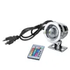 5W 10W LED Piscina Luz RGB luzes subaquáticas AC85-265V LED impermeável IP67 Luz Fountain spot Pond luzes com controle remoto