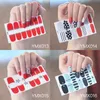 Adesivos de unhas completos multiopcionais à prova d'água duráveis muitos designs personalidade moda novo estilo decalques de unhas esmalte de unha sti3538497