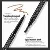 Eye Brow Tint Cosmetica Natuurlijke Langdurige Verf Tattoo Wenkbrauw Waterdicht Zwart Bruin Wenkbrauwpotlood Make-up Set7529468